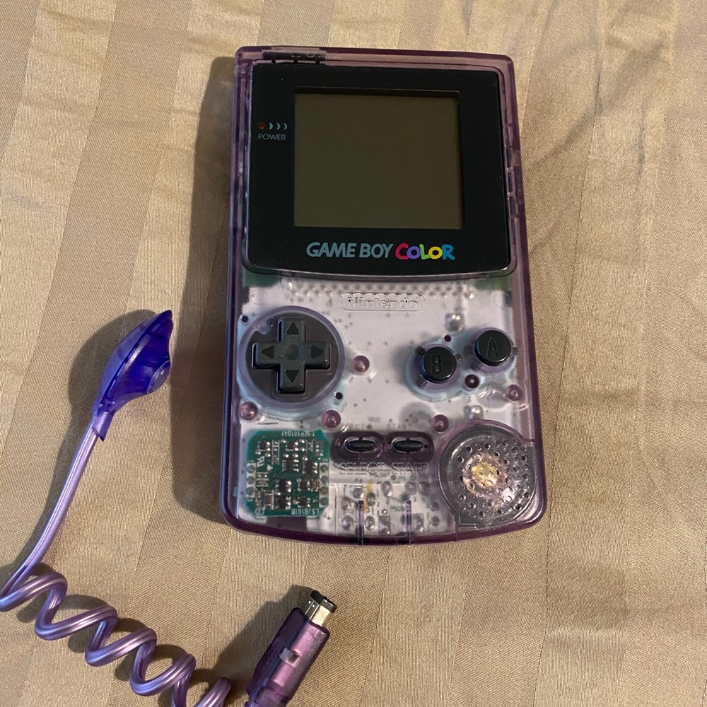 Nintendo Gameboy Color with Case and Games